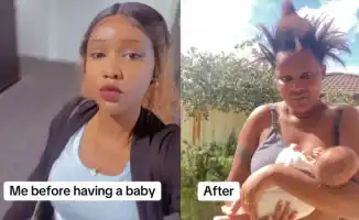 Молодые мамы делятся видео 'до и после' беременности: смелый тренд в соцсетях