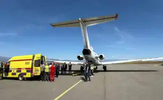 Санитарная авиация Казахстана отправила пострадавших детей из Бестерека в Астану