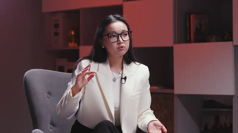 Журналист Рабига Дюсенгулова. Фото: ©️ Tengrinews.kz