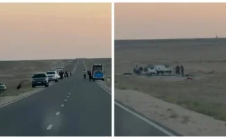 Трагедия в Мангистау: 10 жертв ДТП, медики спасают пострадавших