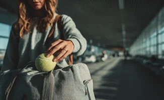 Теннисный мяч в ручной клади: здоровье в полёте?