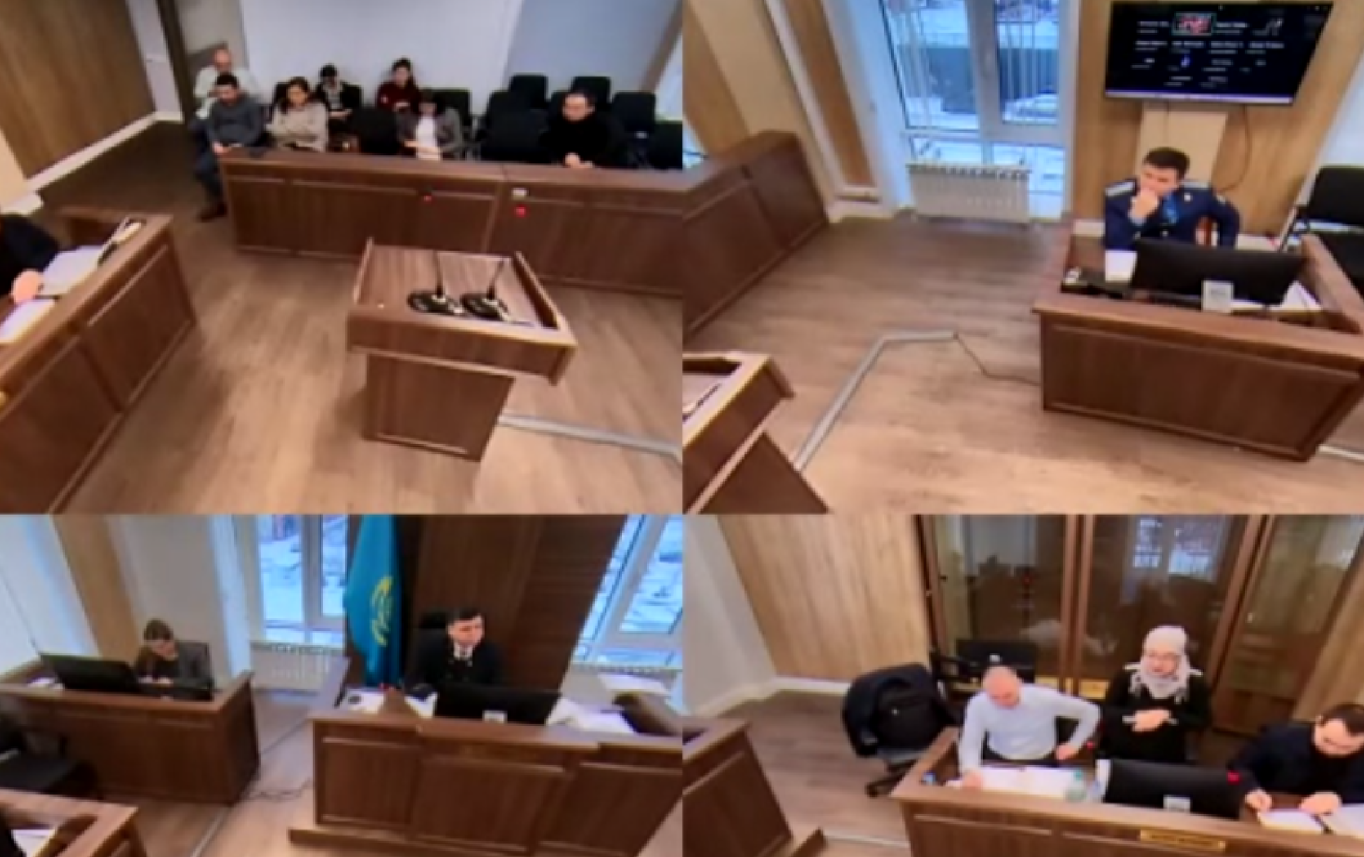 Скриншот видео онлайн-заседания суда в Zoom
