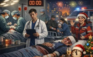 Дежурство в больнице на Новый год: как медики справляются с праздниками