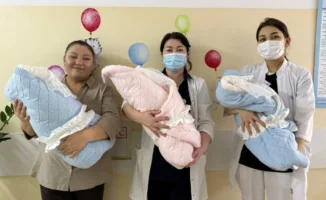 Тройня родилась в Шымкенте: медицинское чудо в Казахстане привлекает внимание мира