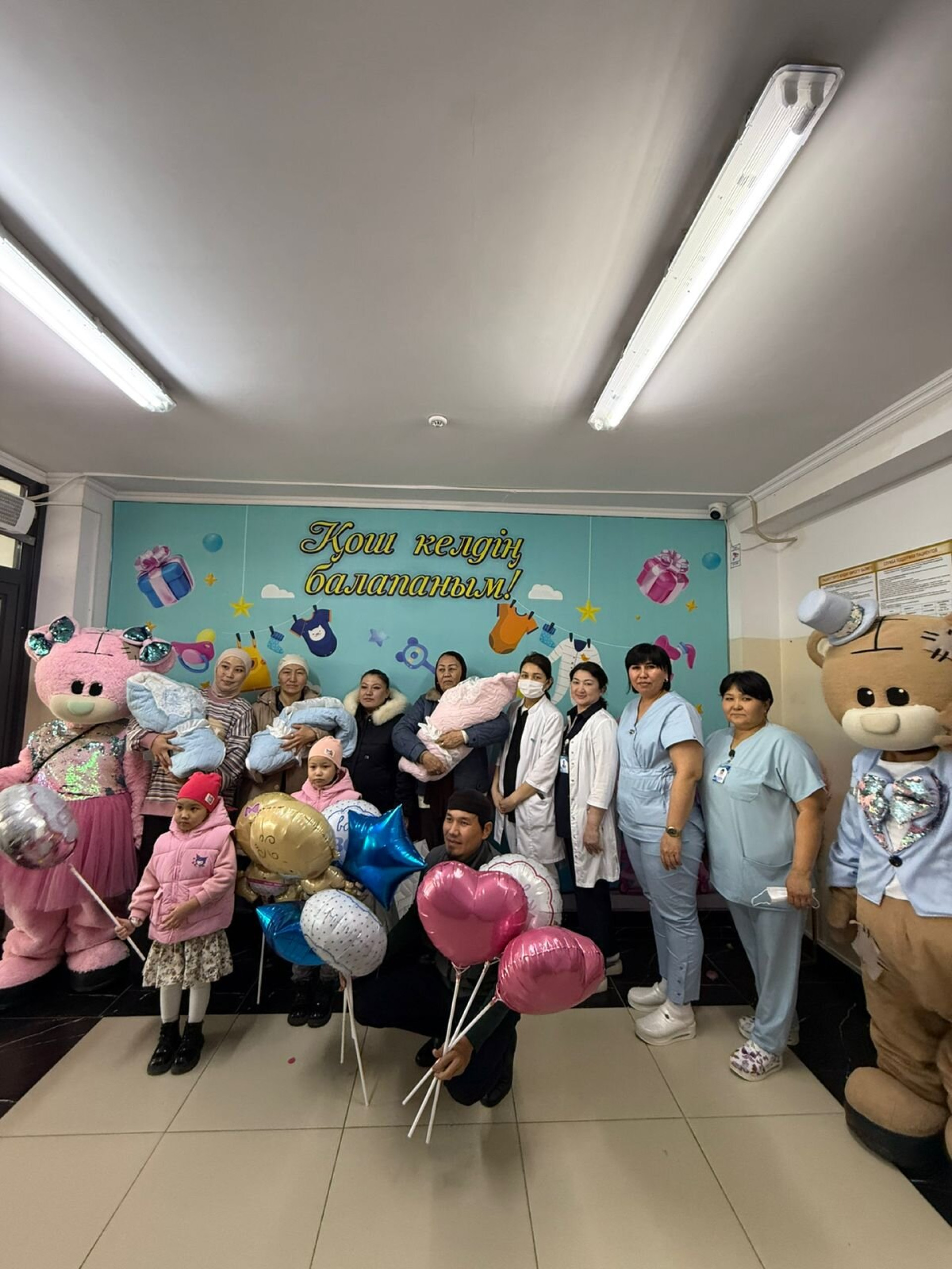 Тройняшки из Шымкента