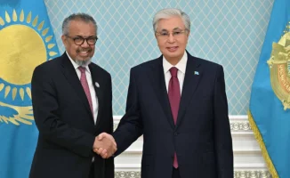 Токаев обсудил сотрудничество с главой ВОЗ Тедросом Гебрейесусом