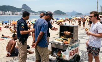 Копакабана: туристка потратила целое состояние на кебаб