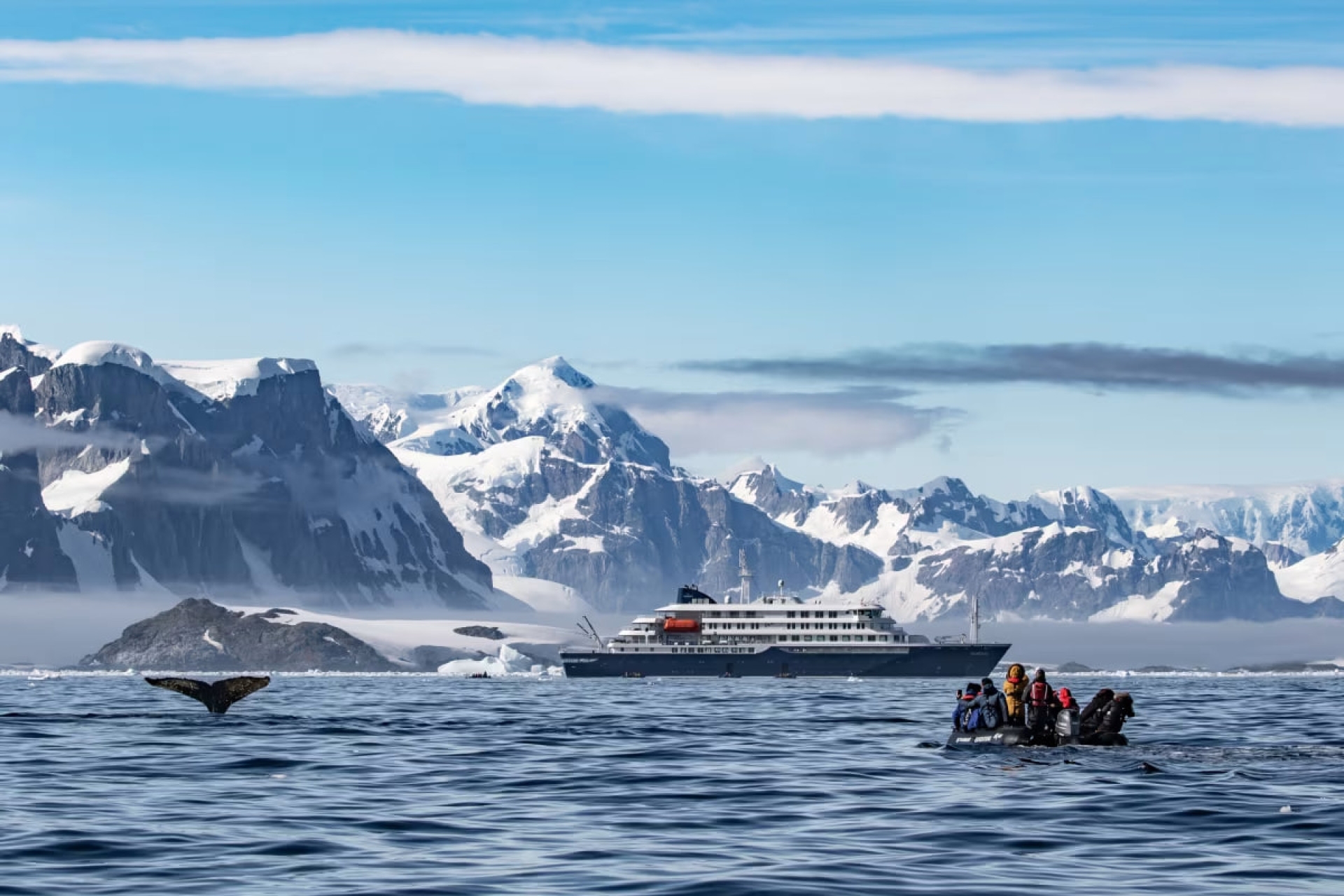 Полярное экспедиционное судно MV Hondius. Фото: Oceanwide Expeditions
